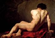 Jacques-Louis  David Patroclus painting